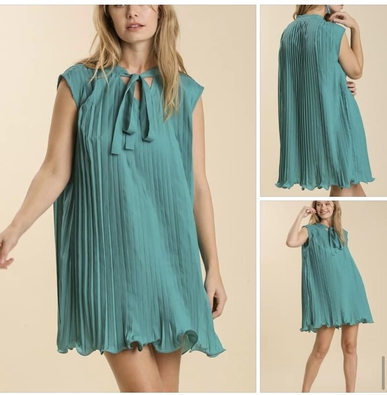 Teal I Met You Dress