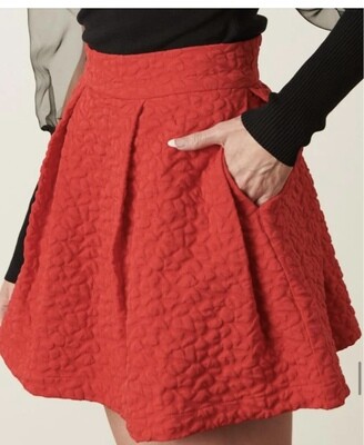 Merry Red Skirt