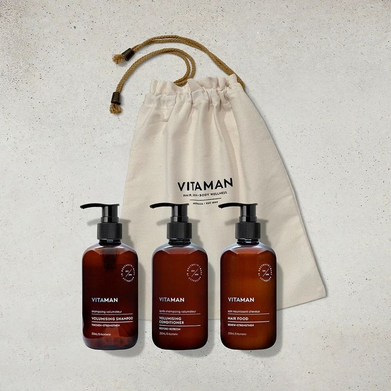 VITAMAN - Coffret &quot; Solution Cheveux Fins&quot;
