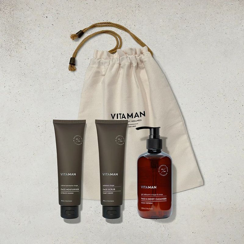 VITAMAN - Coffret &quot; Essentiels Visage Homme &quot;