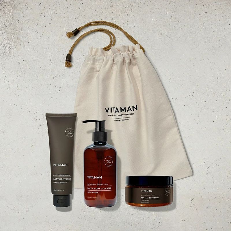 VITAMAN - Coffret &quot; Corps - Solution Peau Sèche &quot;