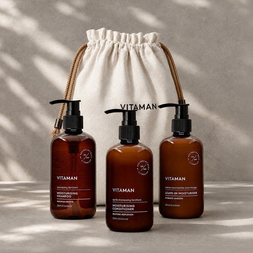 VITAMAN - Coffret " Solution Cheveux Secs"