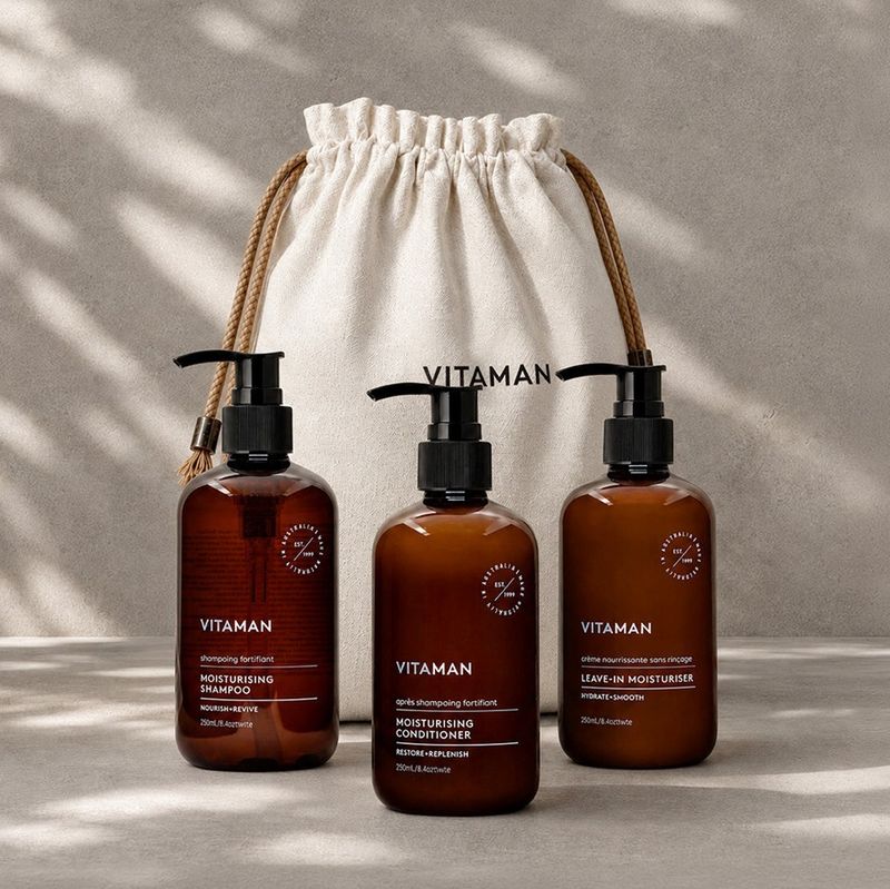 VITAMAN - Coffret " Solution Cheveux Secs"