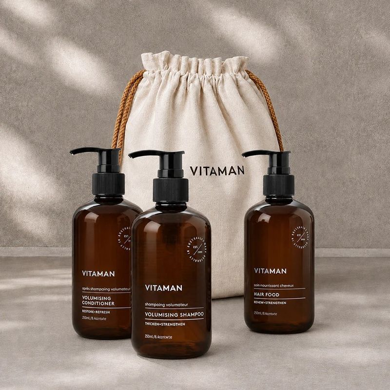 VITAMAN - Coffret " Solution Cheveux Fins"