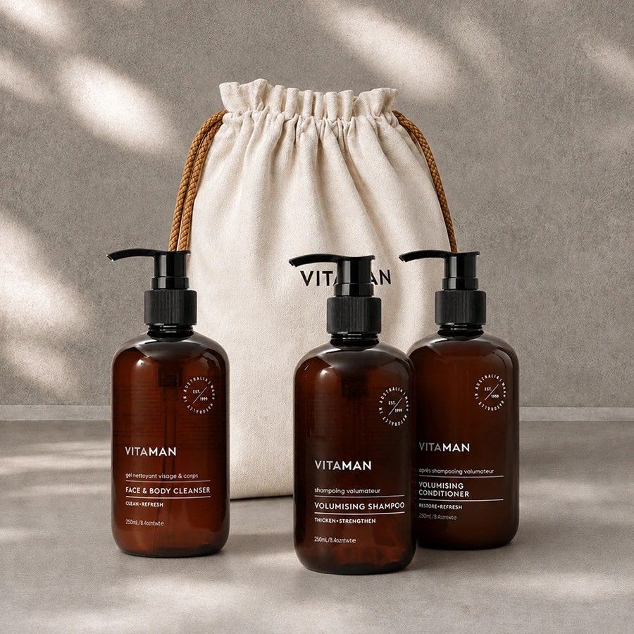 VITAMAN - Coffret " Essentiels Corps &amp; Cheveux"