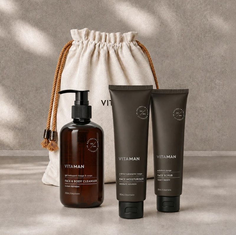 VITAMAN - Coffret " Essentiels Visage Homme "