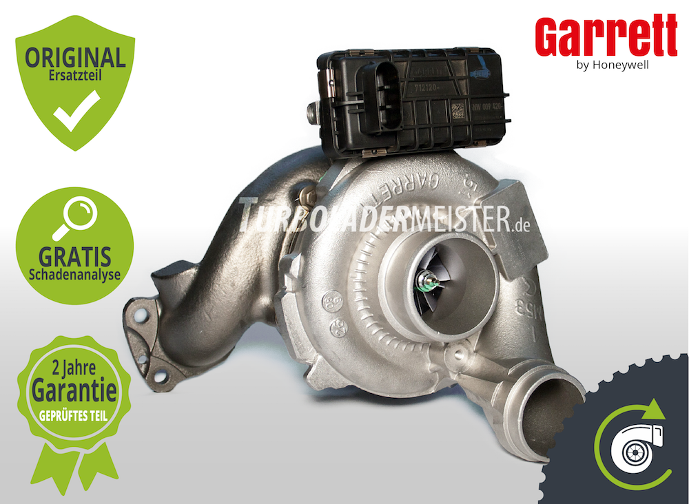 Original Turbolader für Mercedes Sprinter 211 311 511 Modelle - Garrett GT1749V - 759688