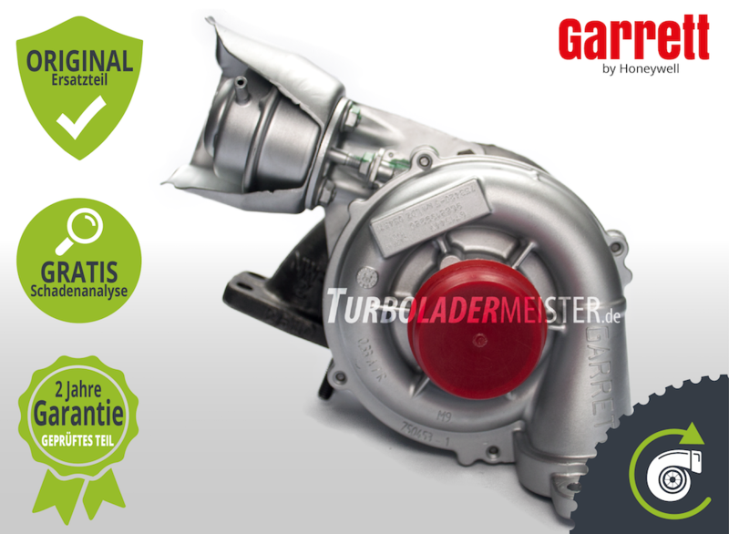 Original Turbolader für Toyota 2.0 D - Garrett GTA1749LV - 727210