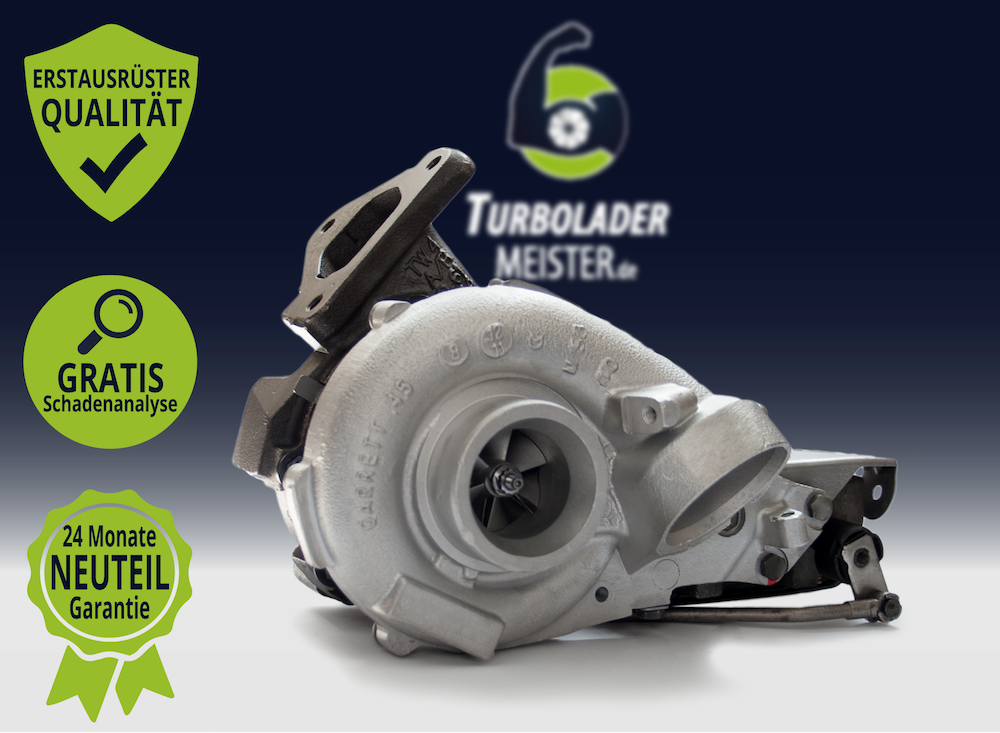 Original Turbolader für  Mercedes Benz E-Klasse, C-Klasse - 200/220 CDI Modelle - Garrett GTB1752VK 752990