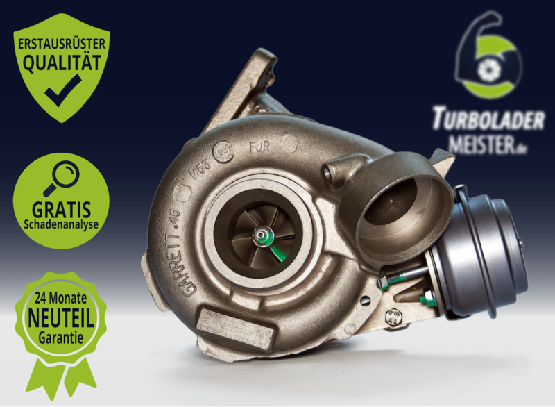 Original Turbolader für Audi, Seat 2.0 TDI Modelle - Garrett GTC1549VZ - 818987
