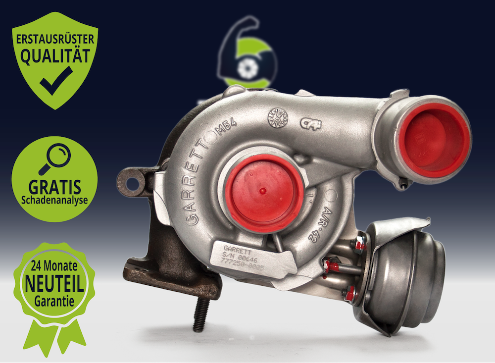Original Turbolader für Alfa Romeo, Fiat 1.9 JTD Modelle  - Garrett GTA1749V - 777250