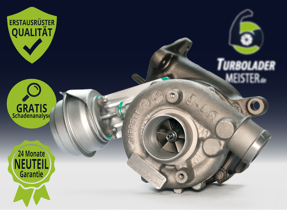 Original Turbolader für Audi 1.9l Modelle - Garrett GT - 761437