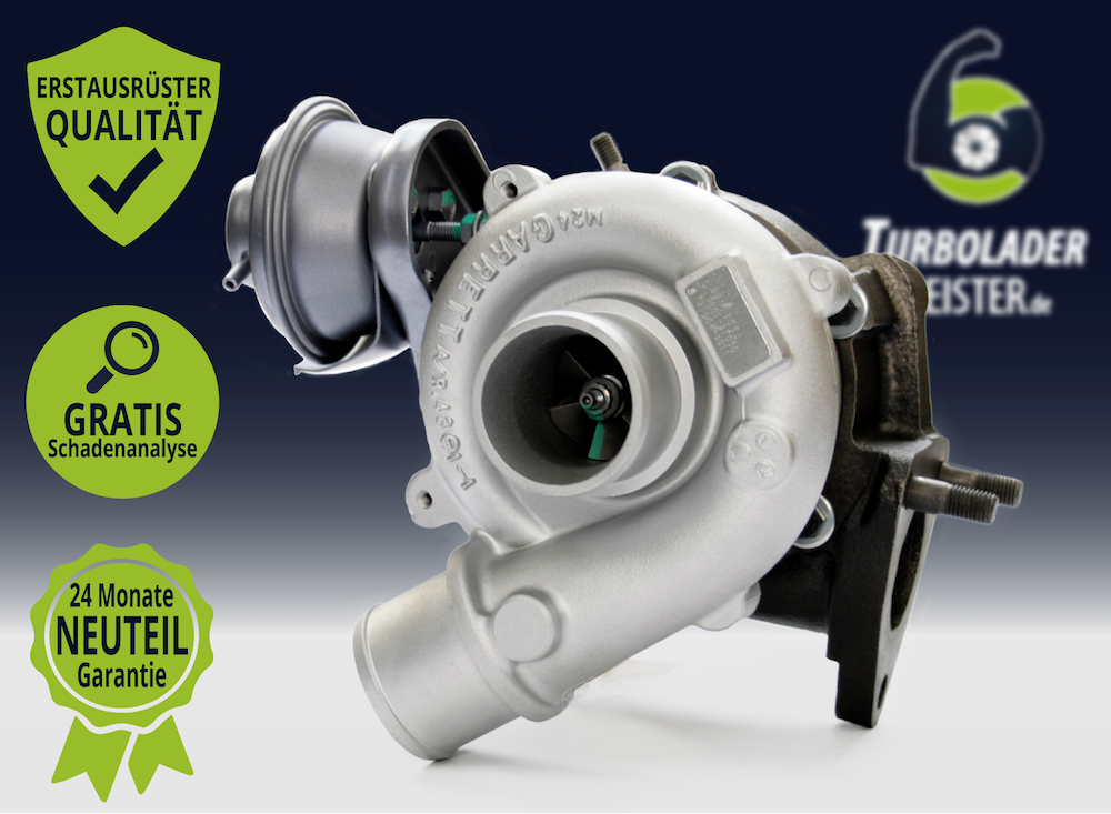 Original Turbolader für TOYOTA 2.0 D-4D - Garrett GTA1749V - 721164