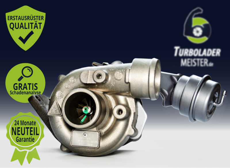 Original Turbolader für VW T4 2.5 TD Modelle - KKK BorgWarner - 53149707018