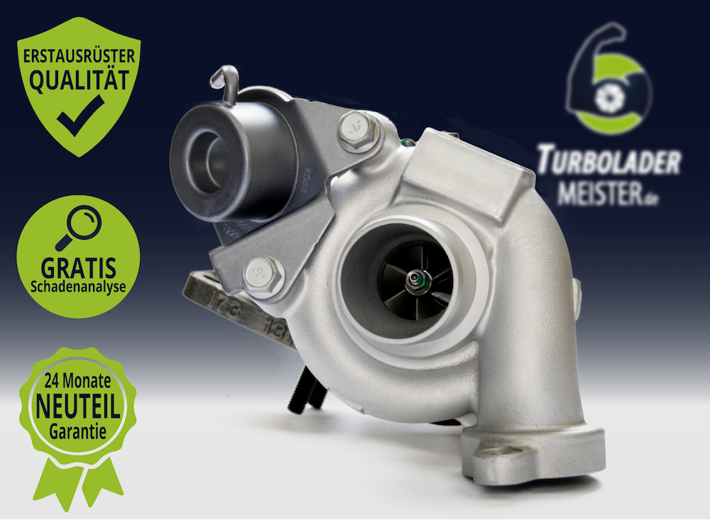 Original Turbolader für Audi, VW, Seat, Skoda 1.4 TSI/TFSI Modelle  - Mitsubishi MHI 49373-01001