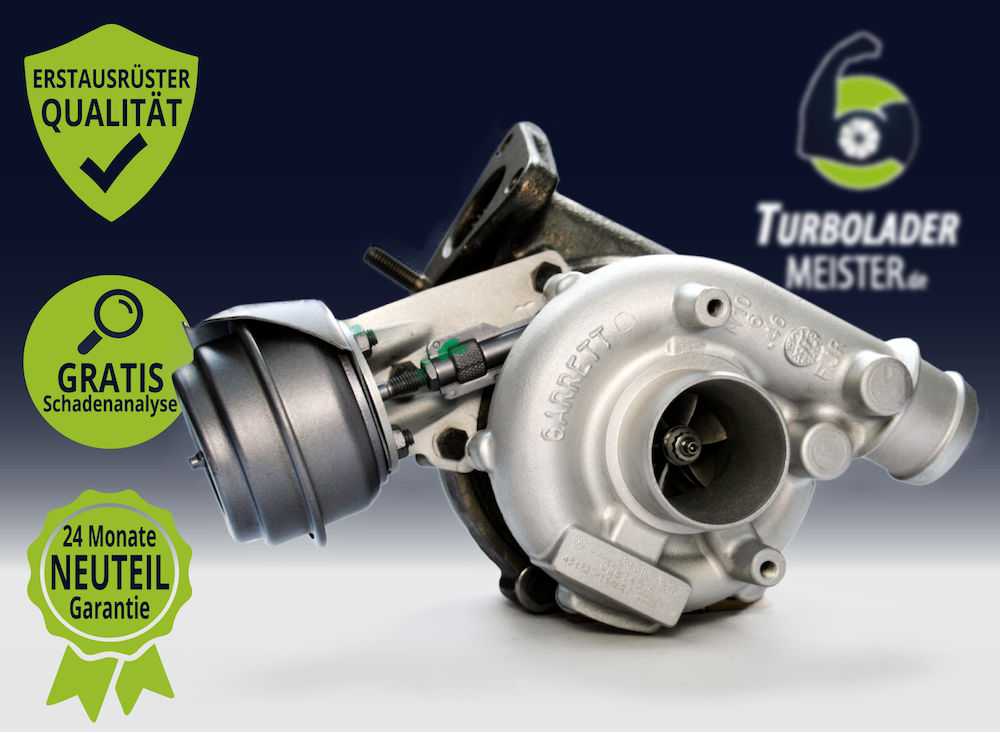 Original Turbolader für Audi, Skoda, VW TDI Modelle  - Garrett GT1749V - 716215