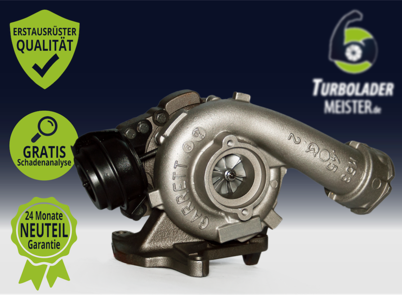 Original Turbolader für VW 2.5 TDI Modelle  - GTA2056V - Garrett 720931