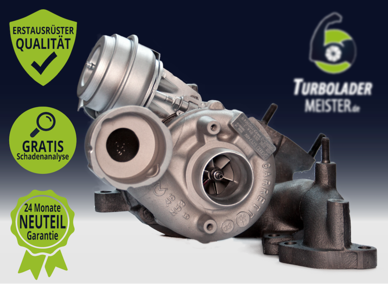 Original Turbolader für Audi, Seat, Skoda, VW 1.9 TDI Modelle  - KKK BV39B -  54399880057