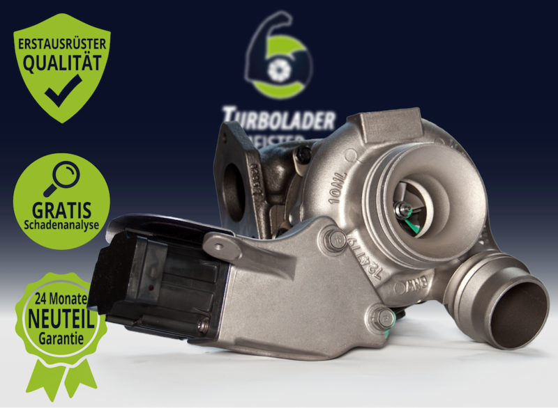 Original Turbolader für Volvo 2.4l Modelle  - Garrett GTB2056LVK - 757779