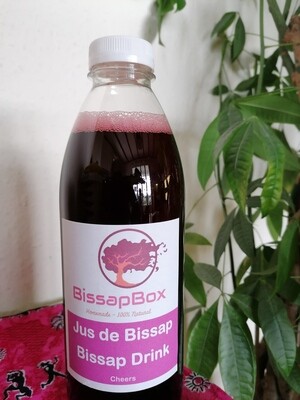 Bissap Rouge 500ml (fleur d&#39;hibiscus)