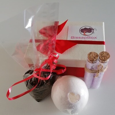 Box de Noël SPAFRICA 
Thé de noël, Bombes de Bain, Sels de Bain au Bissap