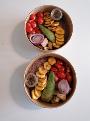 Poulet Plantain Bissap Bowl 750ml