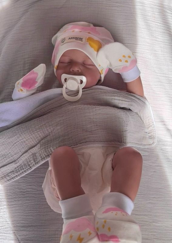 SET Cappellino + guantini + scarpine "CLOUDS"