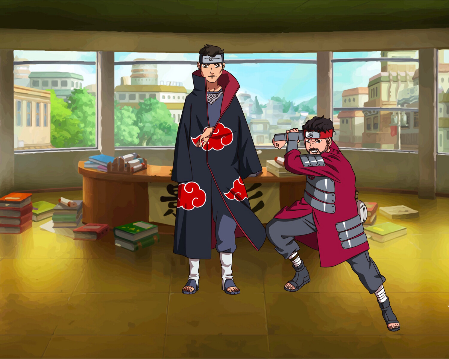 	Ninja Custom Family Portraits (NARUTO) 