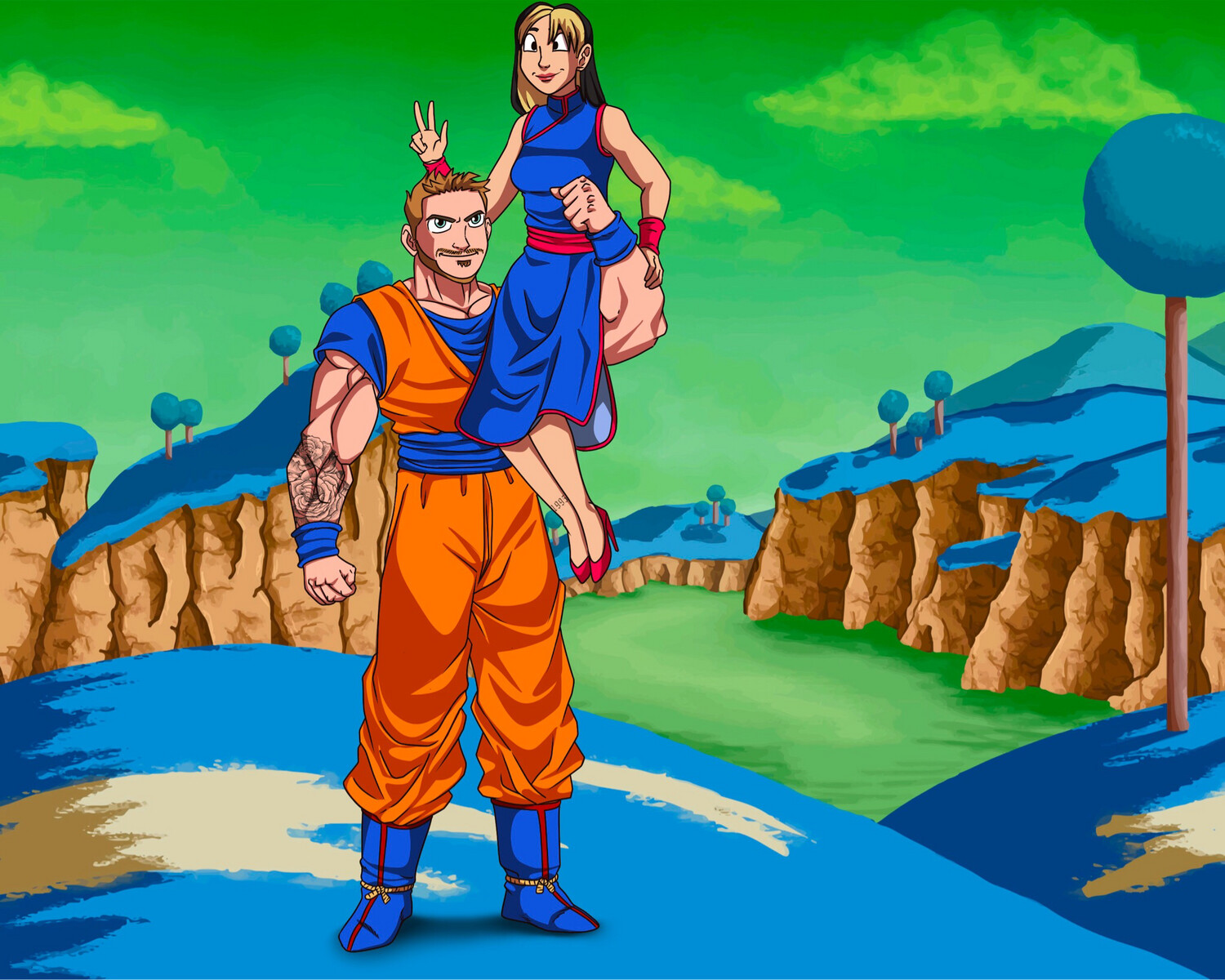 Super Saiyan Portraits (DRAGON BALL Z)