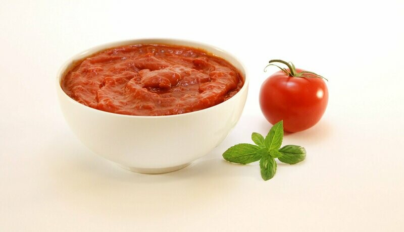 Sauce garniture pizza