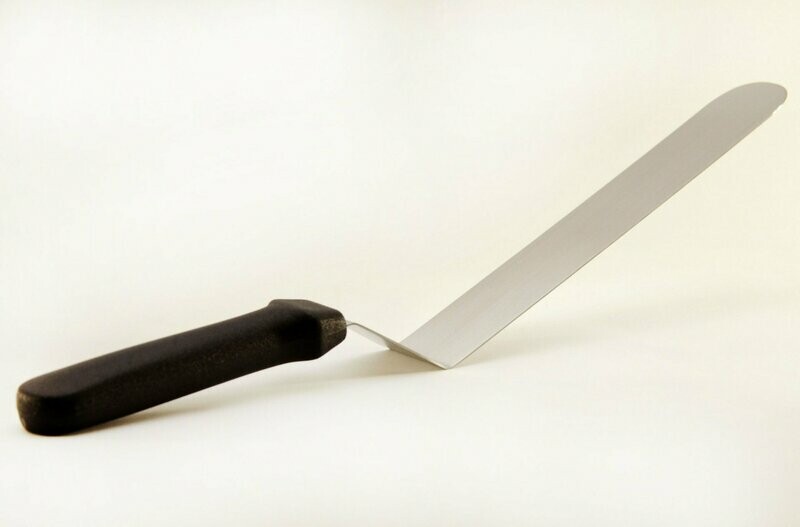 Spatule coudée metal