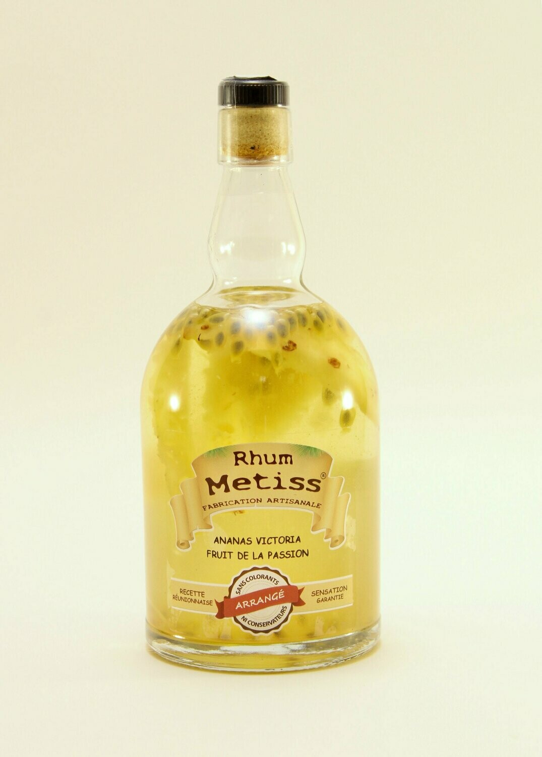 Rhum Fruit de la passion + ananas en 35cl ou 70cl