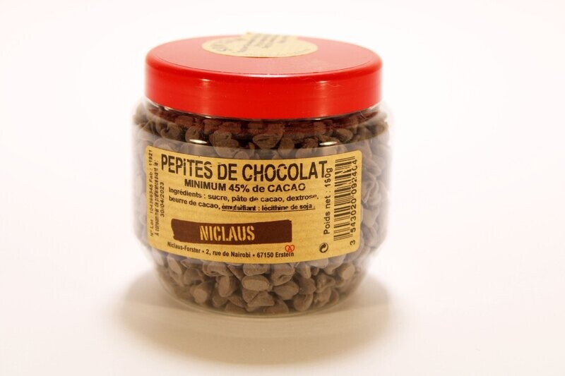 Pepites de chocolat pour tartes flambées