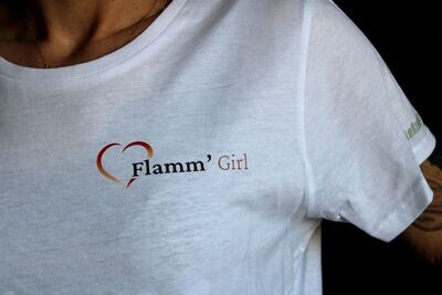 T shirt femme FLAMGIRL
