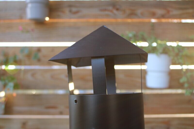 Cheminée + chapeau