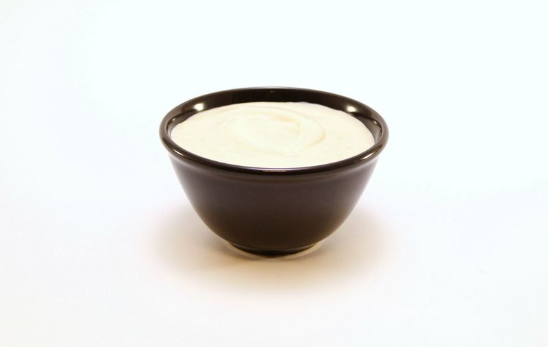 Mélange de creme sucrée