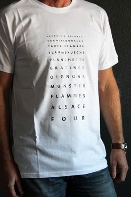 T shirt homme TEST VUE