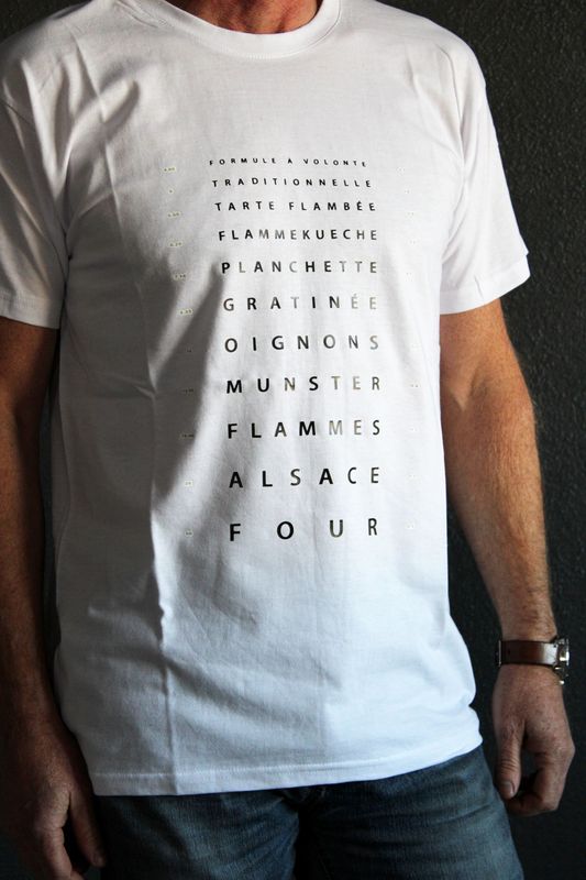 T shirt homme TEST VUE