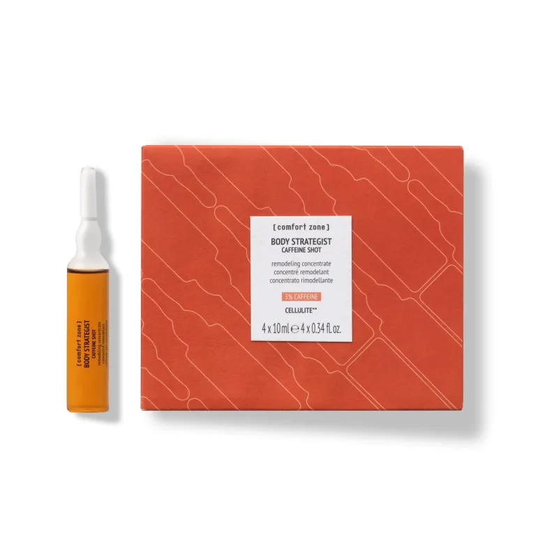 BODY STRATEGIST CAFFEINE SHOT -Comfort Zone- 4x10ml