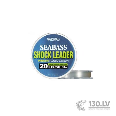 Varivas Sea Bass Shock Leader Fluorocarbon (30 m)