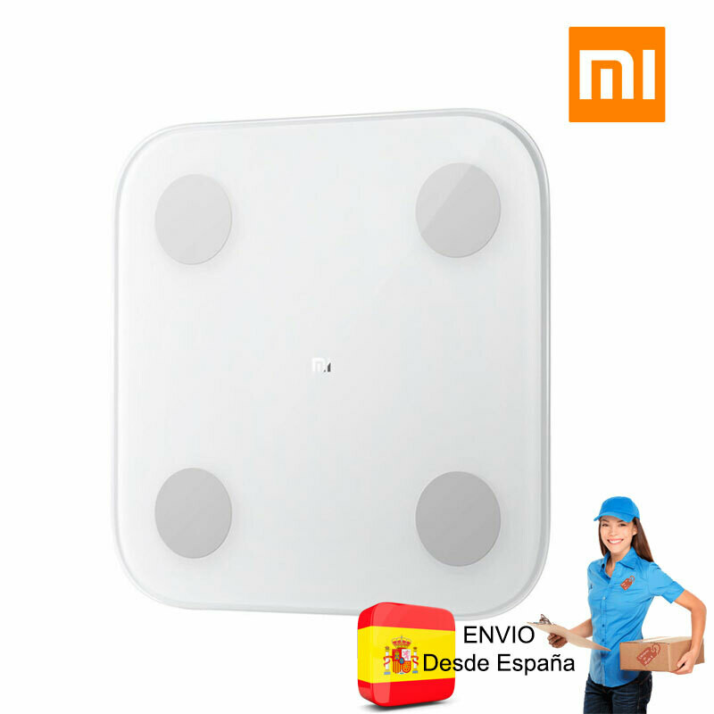 BASCULA XIAOMI MI BODY COMPOSITION SCALE 2 BLANCO