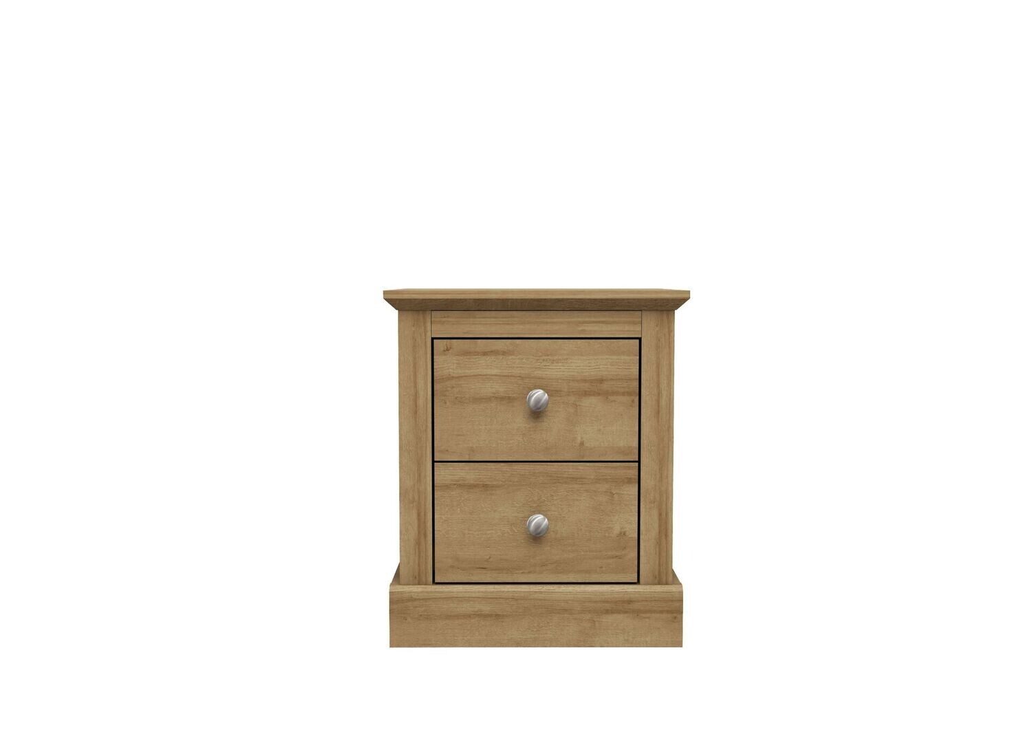 DEVON 2DR BEDSIDE OAK