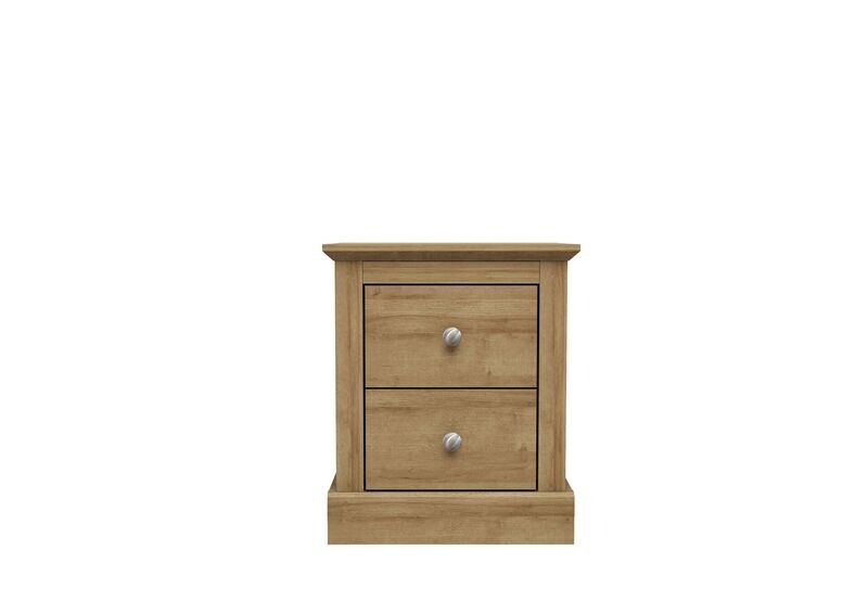 DEVON 2DR BEDSIDE OAK