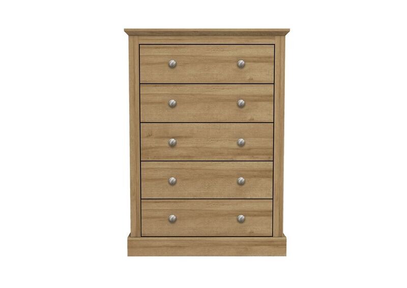 Devon 5Dr Chest Oak