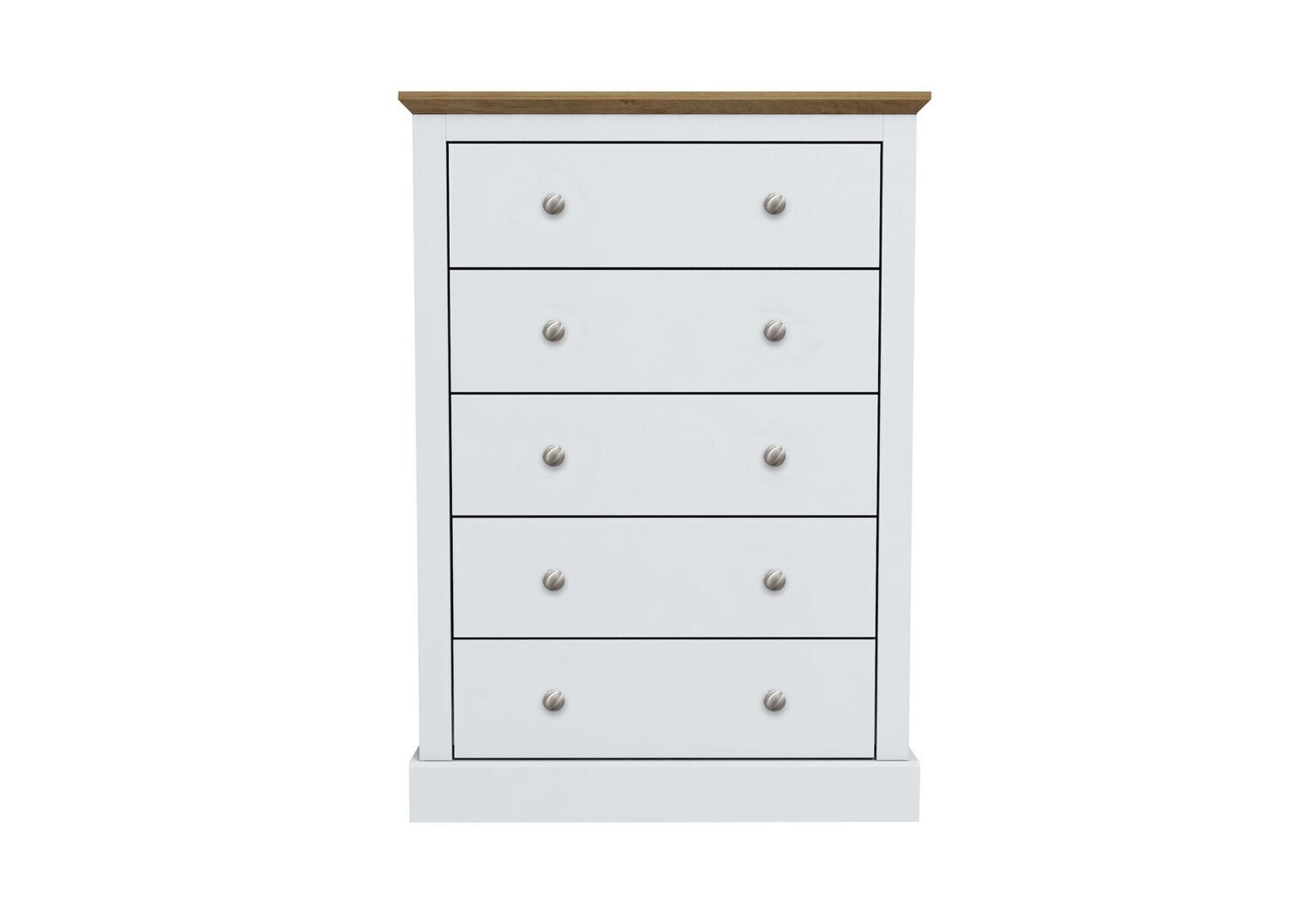 Devon 5Dr Chest WHITE