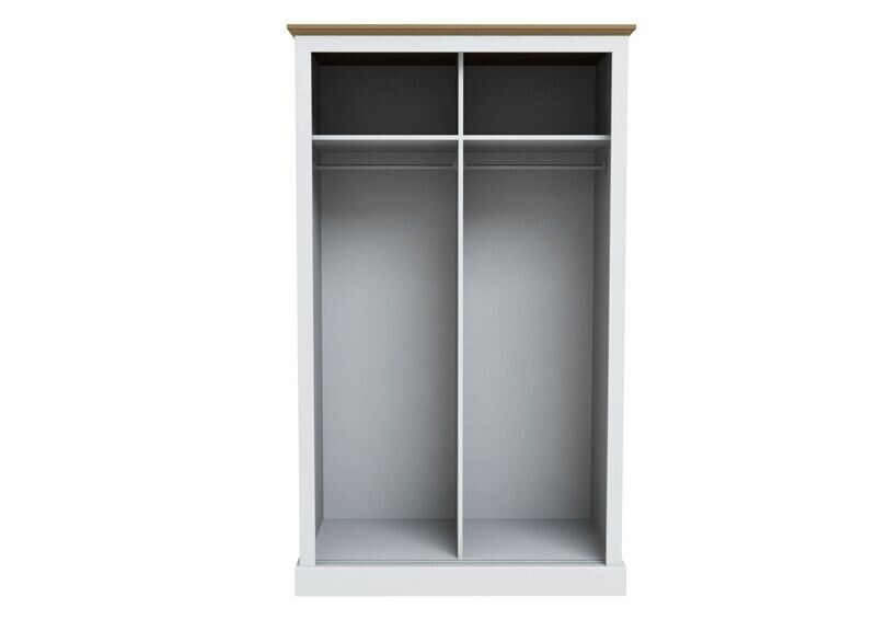 Devon 2Dr Sliding Wardrobe White