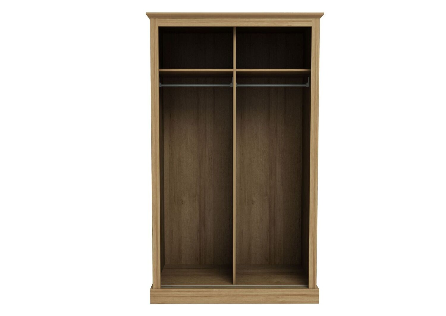 Devon 2Dr Sliding Wardrobe Oak