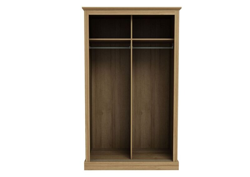 Devon 2Dr Sliding Wardrobe Oak