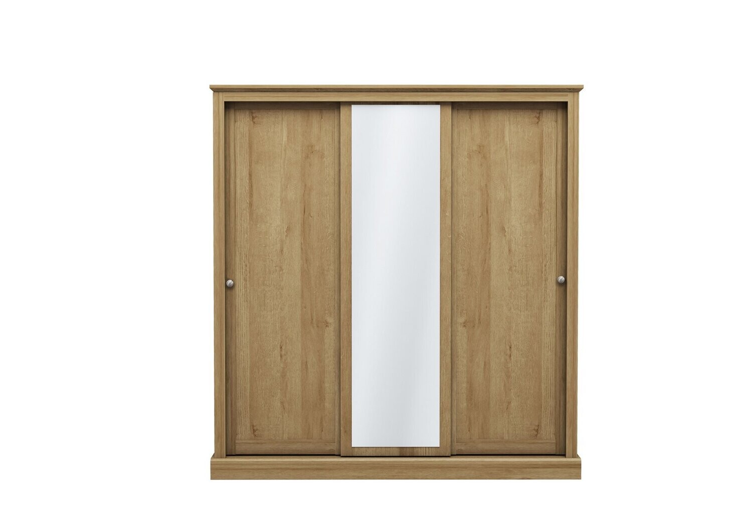 Devon 3Dr Sliding Wardrobe Oak