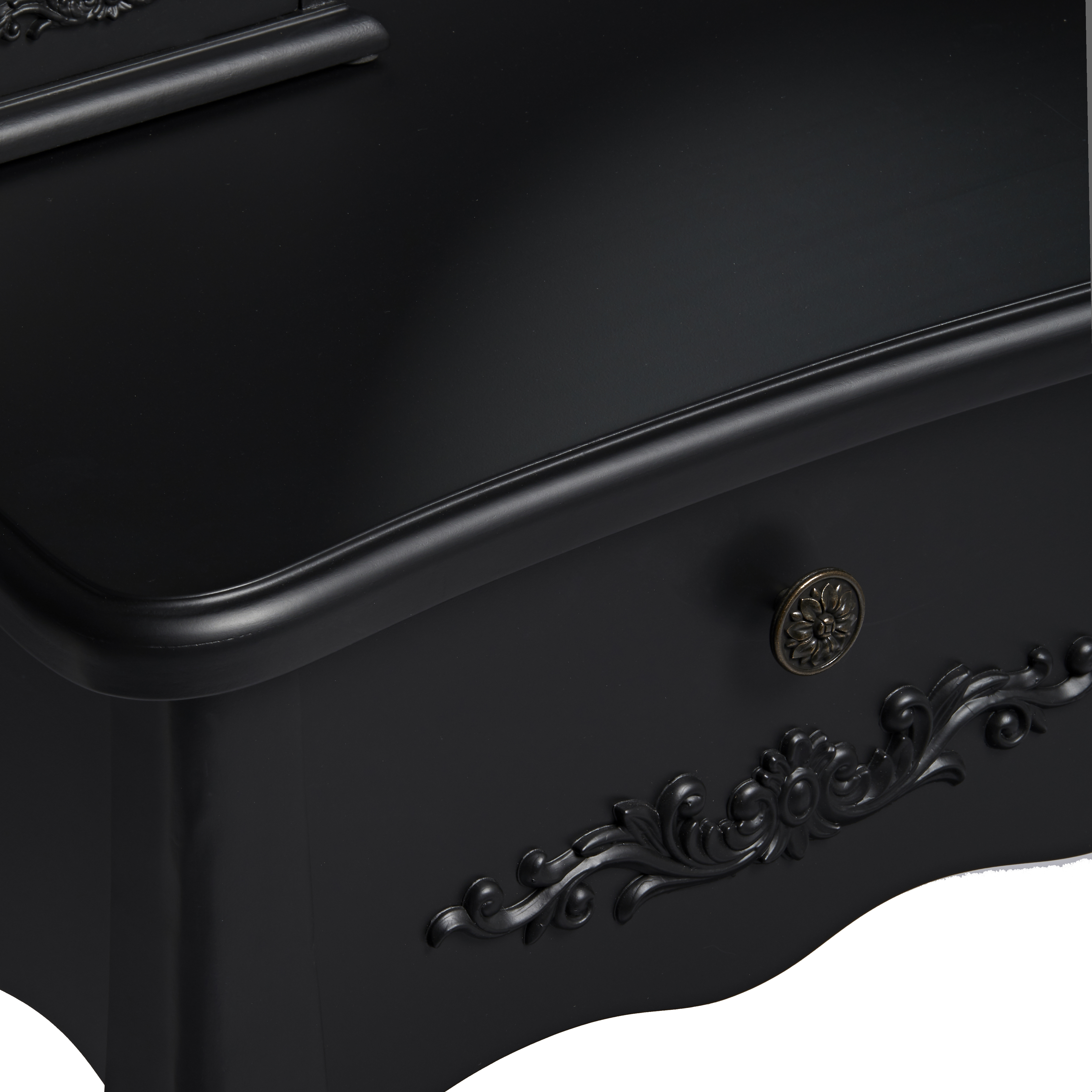 Antoinette Dressing Table Black